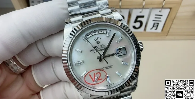 VS Factory V2 Rolex Day-Date m228239-0078 1:1 Best Edition Replica Watch