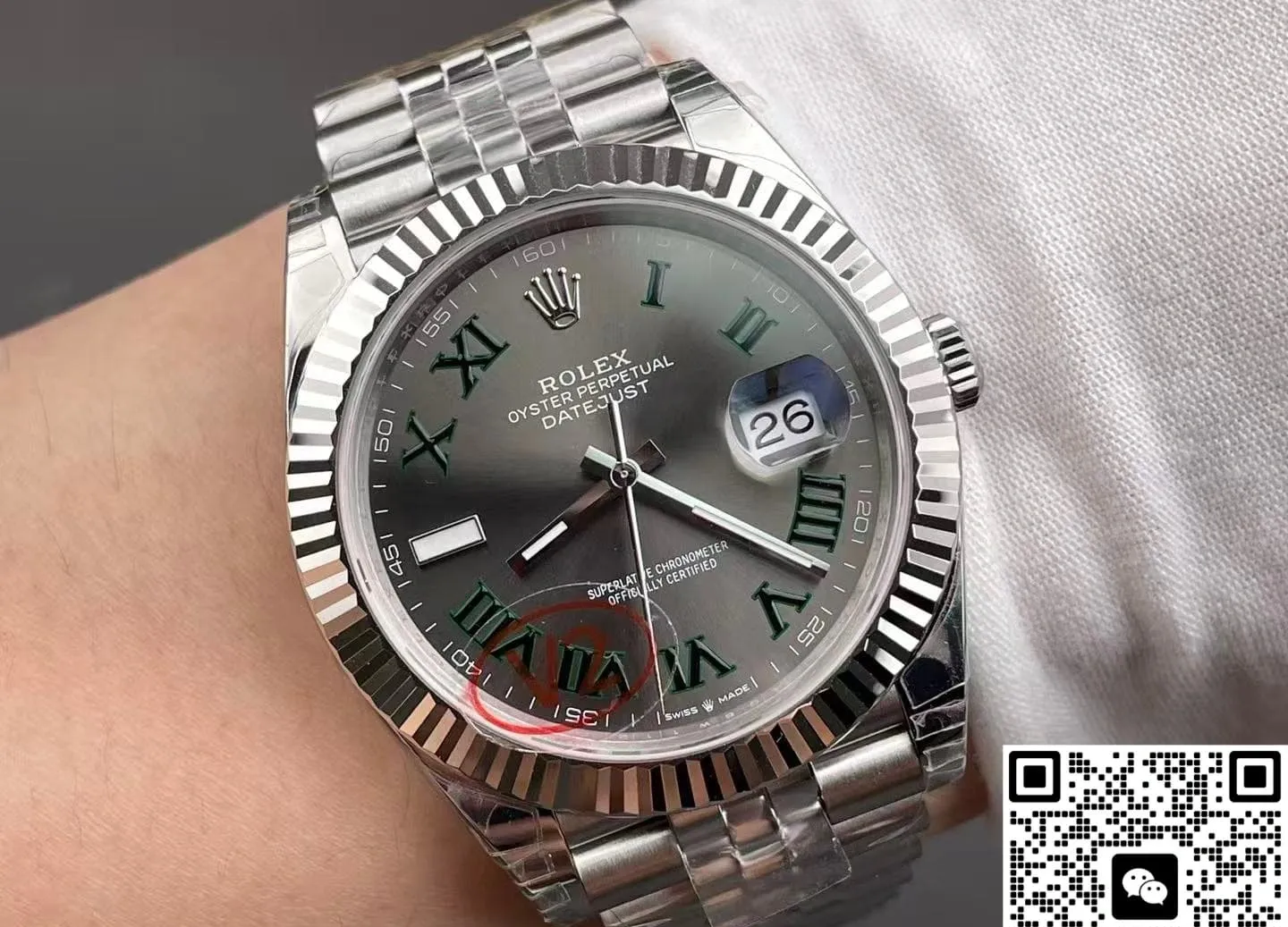 VS Factory V2 Rolex m126334-0022 1:1 Best Edition Replica Watch