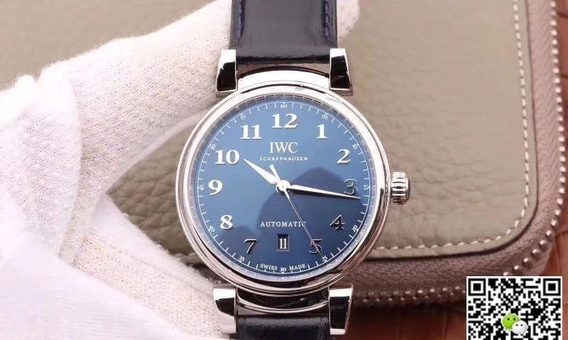 IWC Da Vinci IW356601 MKS Factory 1:1 Best Edition Replica Watch Swiss ETA2892 Blue Dial