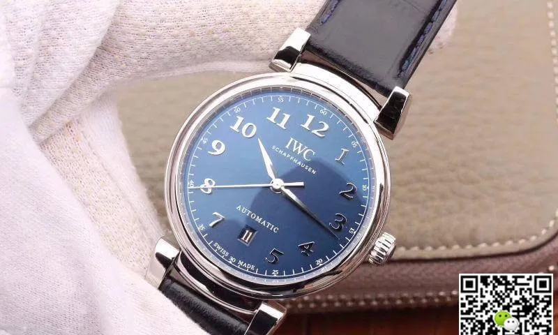 IWC Da Vinci IW356601 MKS Factory 1:1 Best Edition Replica Watch Swiss ETA2892 Blue Dial