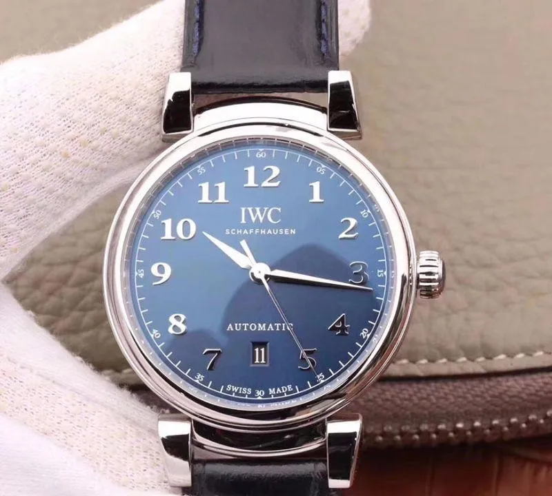 IWC Da Vinci IW356601 MKS Factory 1:1 Best Edition Replica Watch Swiss ETA2892 Blue Dial