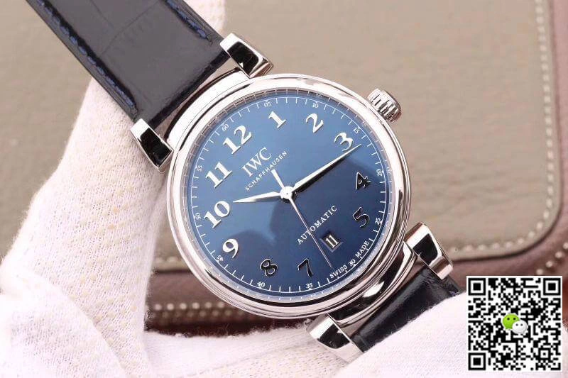 IWC Da Vinci IW356601 MKS Factory 1:1 Best Edition Replica Watch Swiss ETA2892 Blue Dial