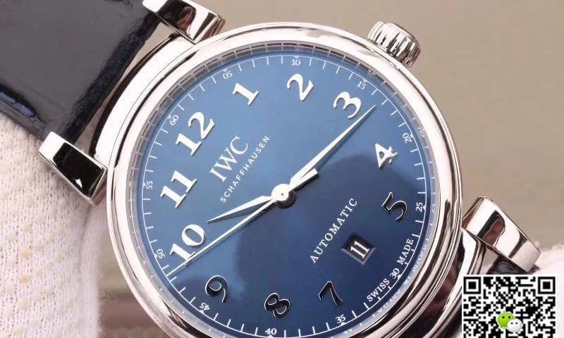 IWC Da Vinci IW356601 MKS Factory 1:1 Best Edition Replica Watch Swiss ETA2892 Blue Dial