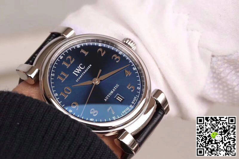 IWC Da Vinci IW356601 MKS Factory 1:1 Best Edition Replica Watch Swiss ETA2892 Blue Dial