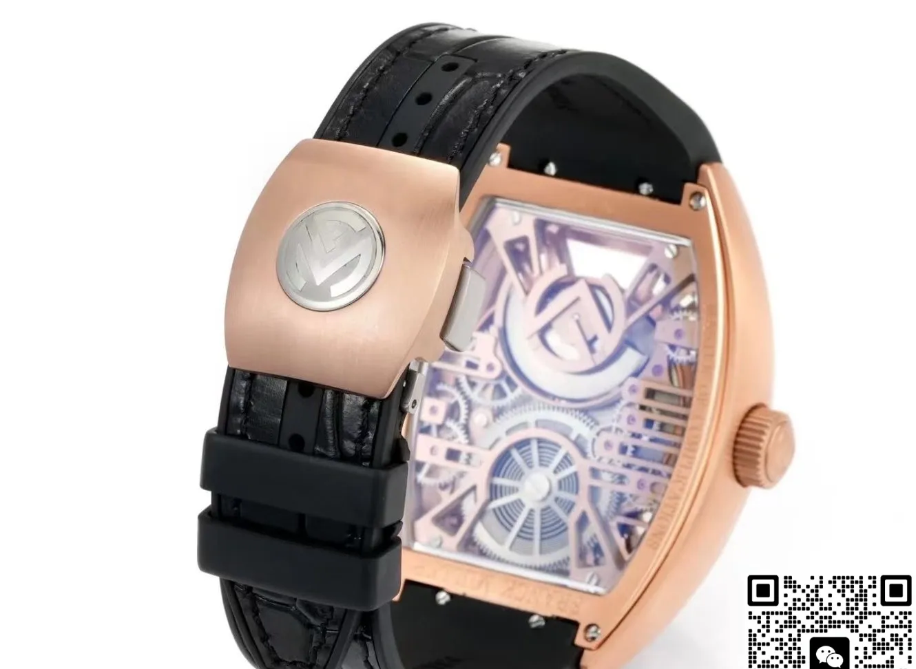 NEW Factory Franck Muller Tourbillon Alligator strap 1:1 Best Edition Replica Watch
