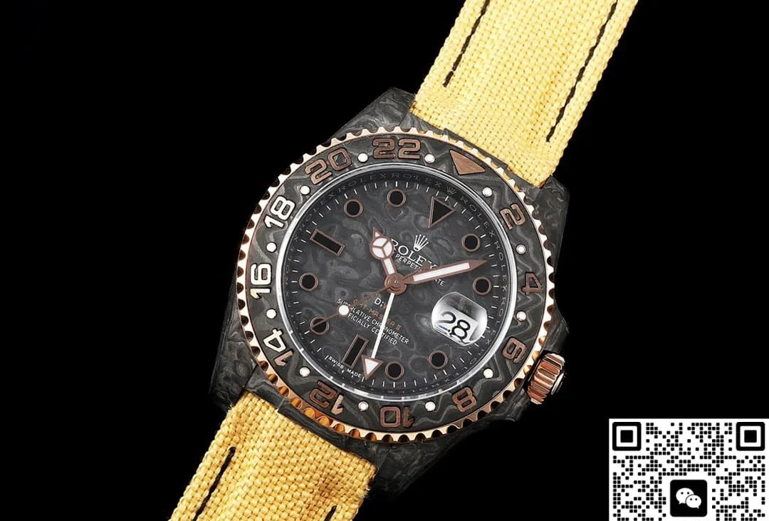 DIW Factory V2 Rolex GMT-Master II carbon fiber Case 1:1 Best Edition Replica Watch