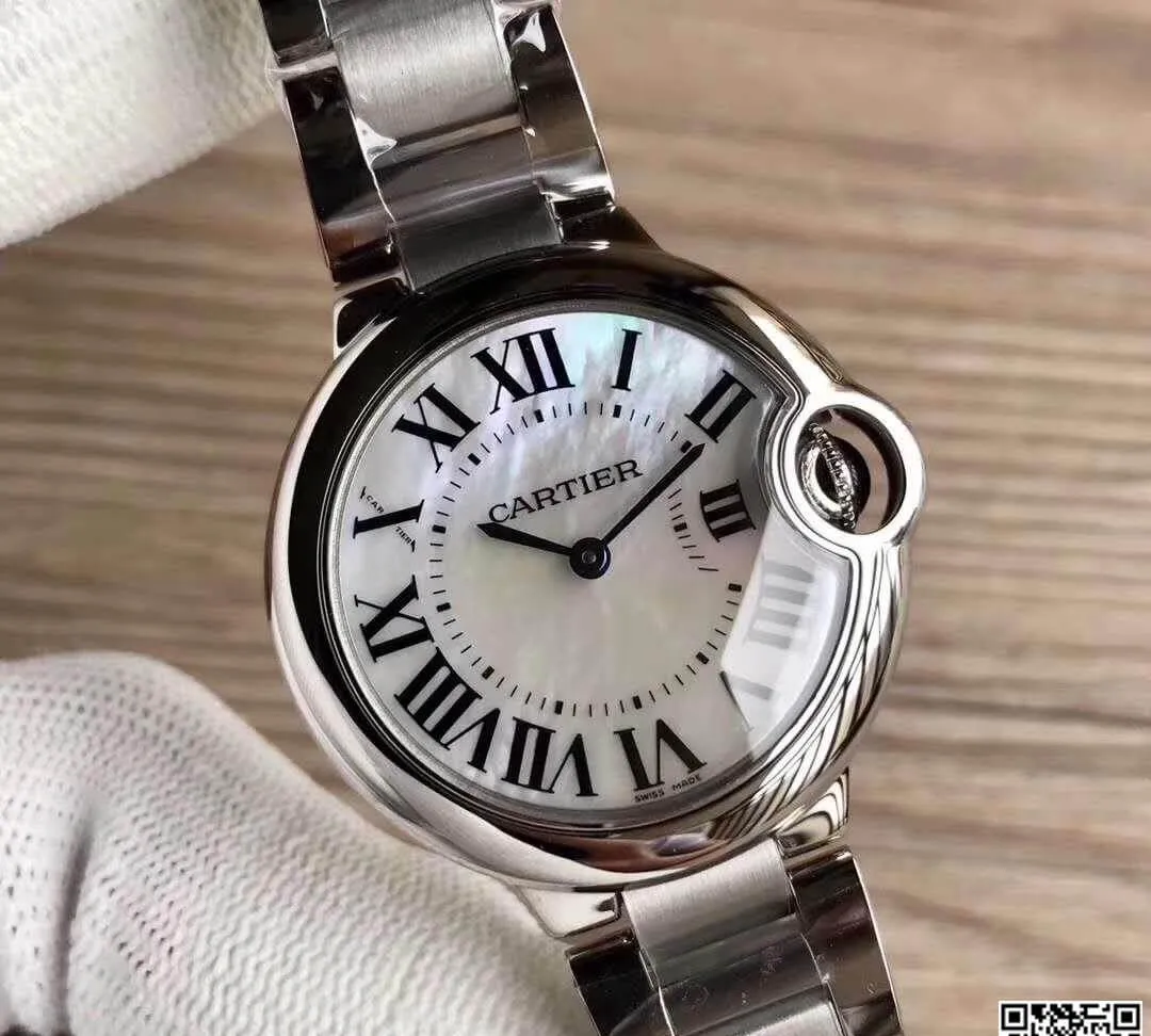 Ballon Bleu De Cartier W6920084 V6 Factory 1:1 Best Edition Replica Watch Swiss Ronda Quartz Oyster Dial