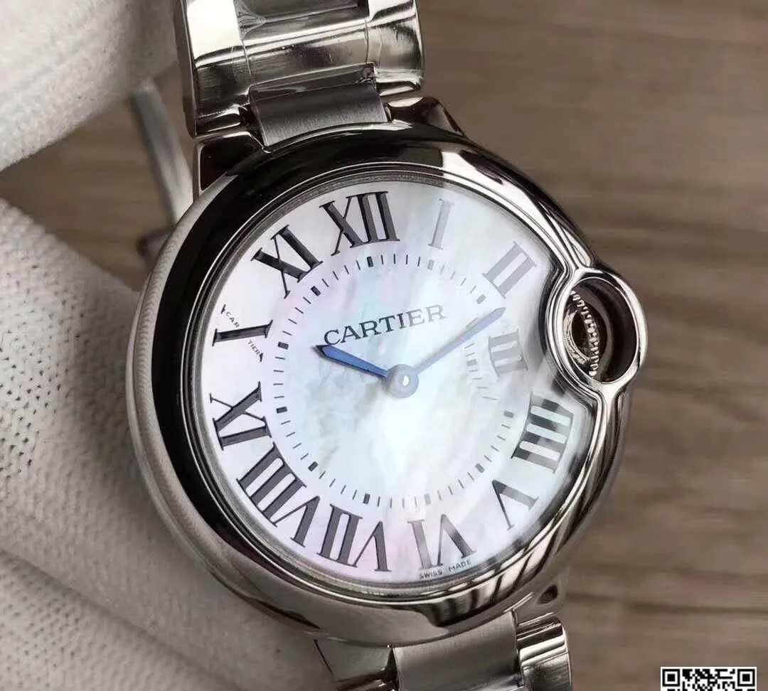 Ballon Bleu De Cartier W6920084 V6 Factory 1:1 Best Edition Replica Watch Swiss Ronda Quartz Oyster Dial