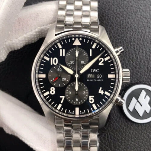 IWC Pilot IW377710 ZF Factory 1:1 Best Edition Replica Watch Stainless Steel Strap