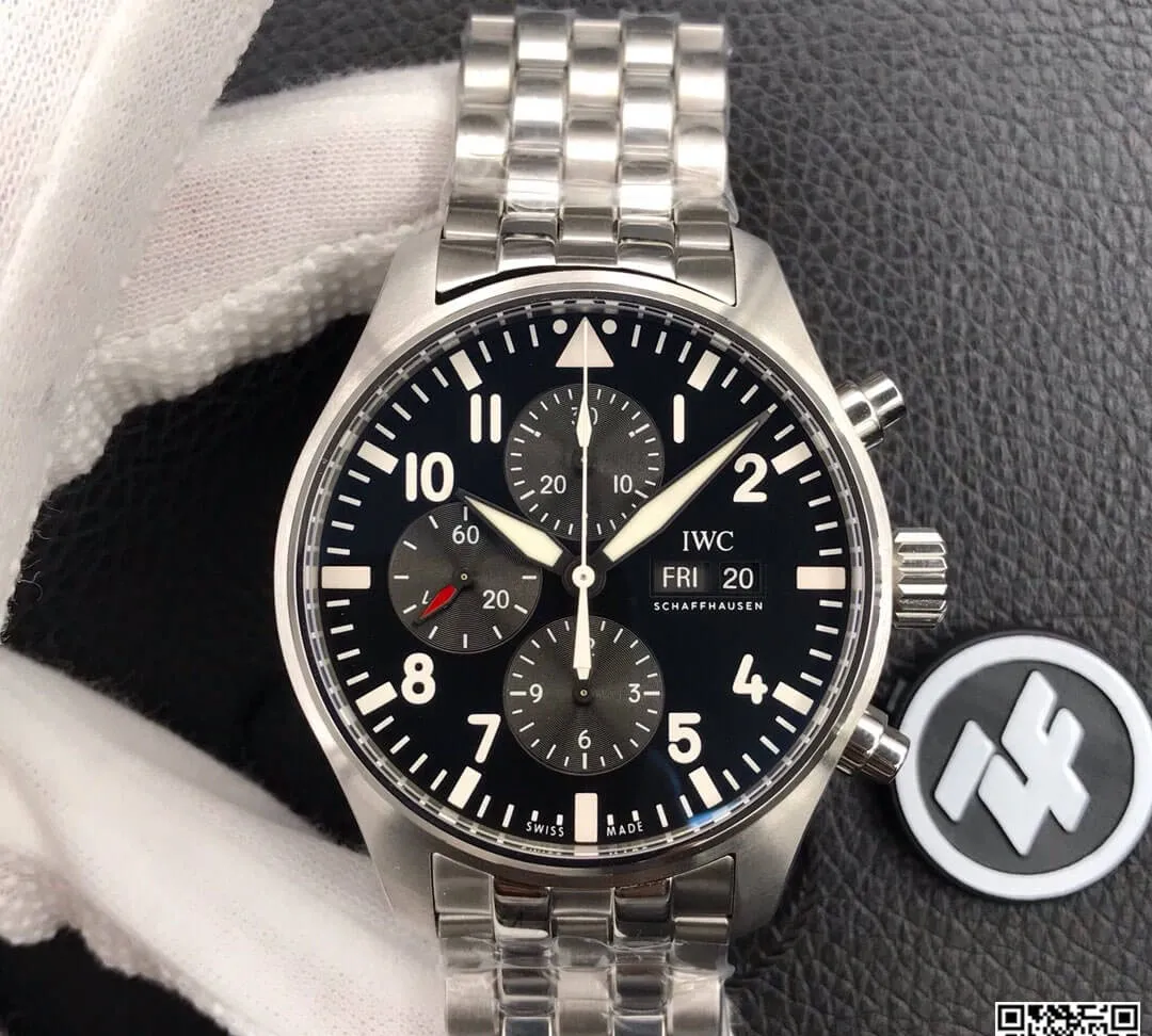IWC Pilot IW377710 ZF Factory 1:1 Best Edition Replica Watch Stainless Steel Strap