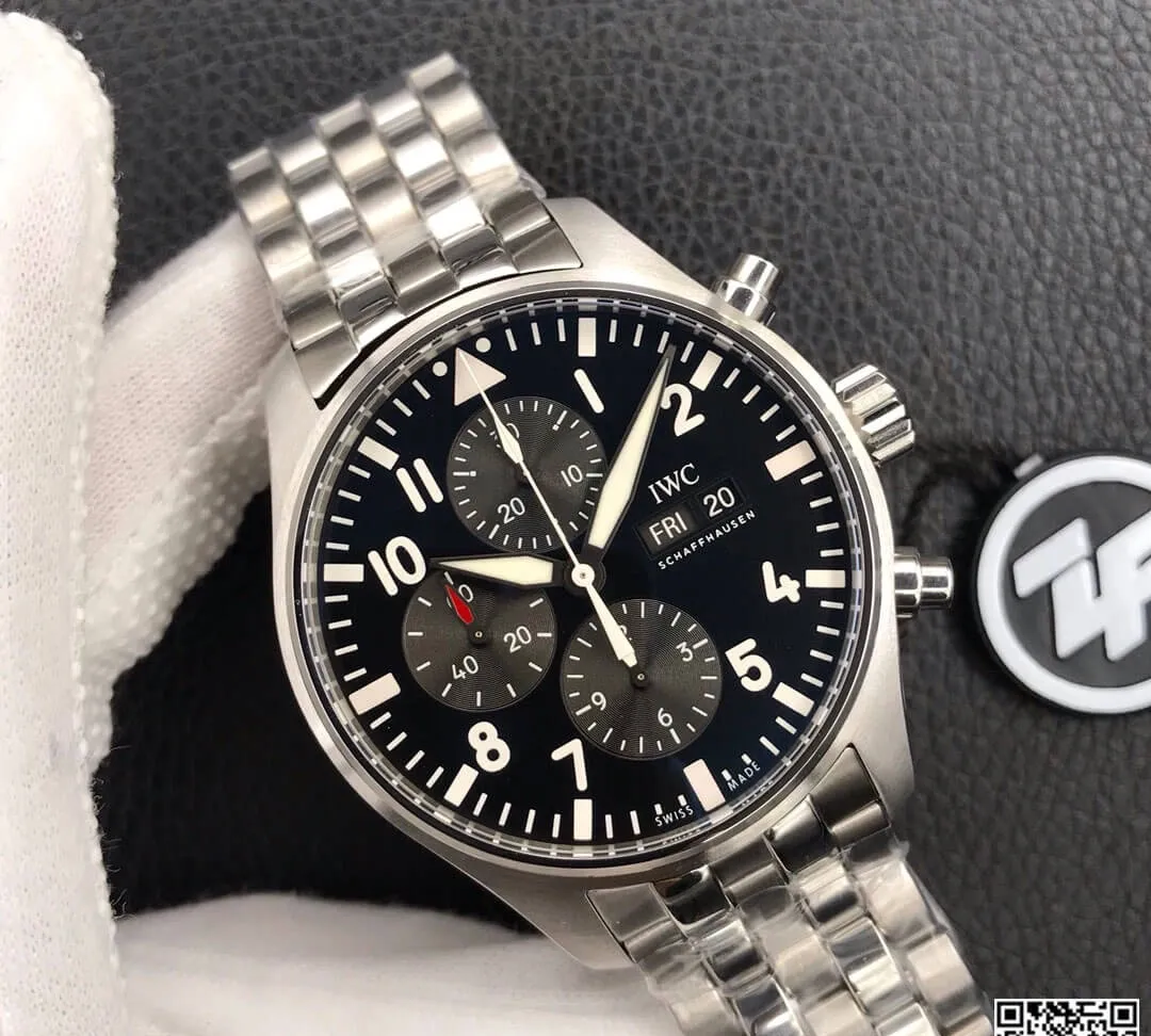 IWC Pilot IW377710 ZF Factory 1:1 Best Edition Replica Watch Stainless Steel Strap