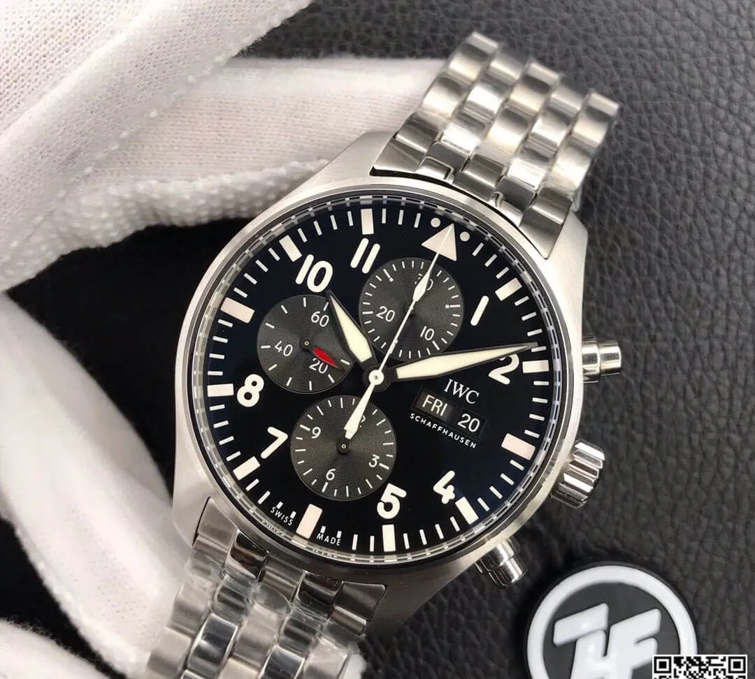 IWC Pilot IW377710 ZF Factory 1:1 Best Edition Replica Watch Stainless Steel Strap