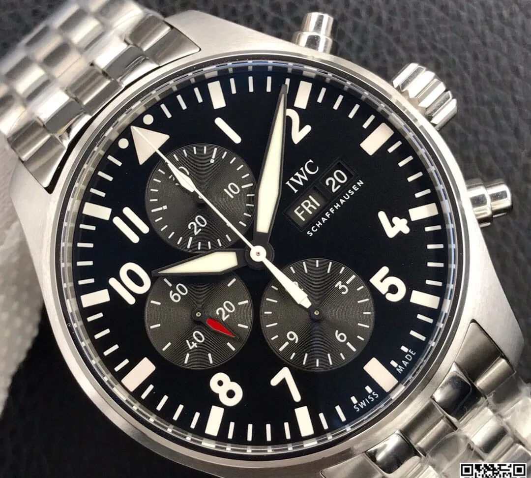 IWC Pilot IW377710 ZF Factory 1:1 Best Edition Replica Watch Stainless Steel Strap