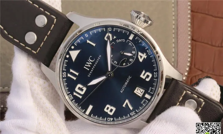 IWC Pilot IW500908 ZF Factory 1:1 Best Edition Replica Watch Stainless Steel Bezel