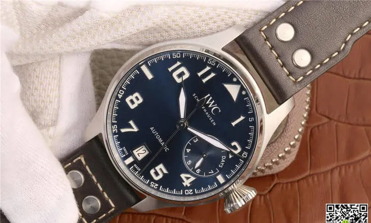 IWC Pilot IW500908 ZF Factory 1:1 Best Edition Replica Watch Stainless Steel Bezel