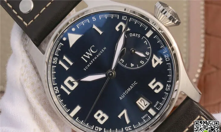 IWC Pilot IW500908 ZF Factory 1:1 Best Edition Replica Watch Stainless Steel Bezel