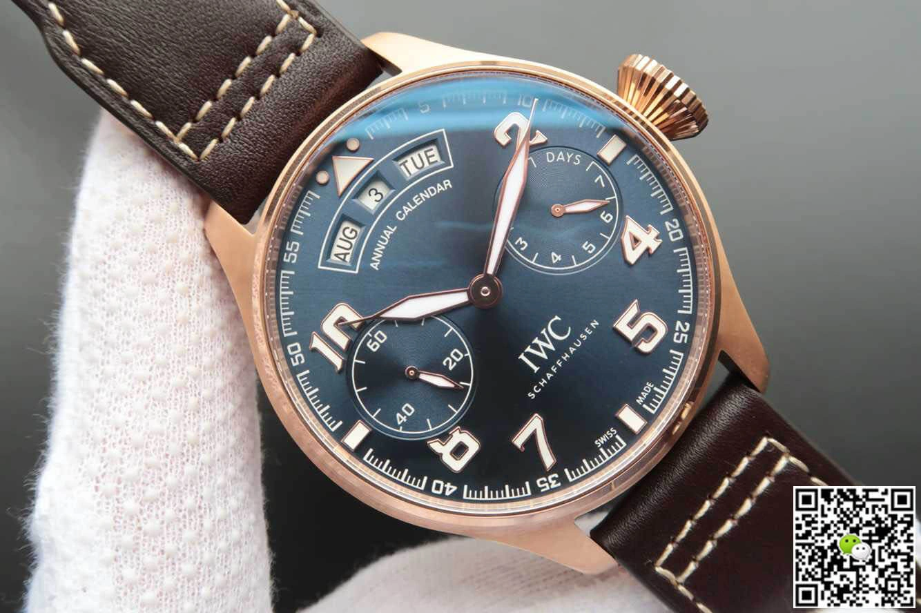 IWC Pilot IW502701 ZF Factory 1:1 Best Edition Replica Watch Stainless Steel Bezel