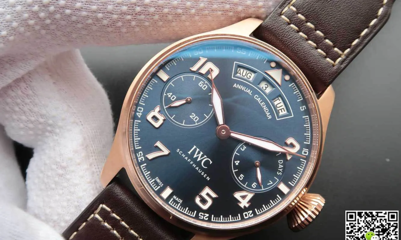IWC Pilot IW502701 ZF Factory 1:1 Best Edition Replica Watch Stainless Steel Bezel
