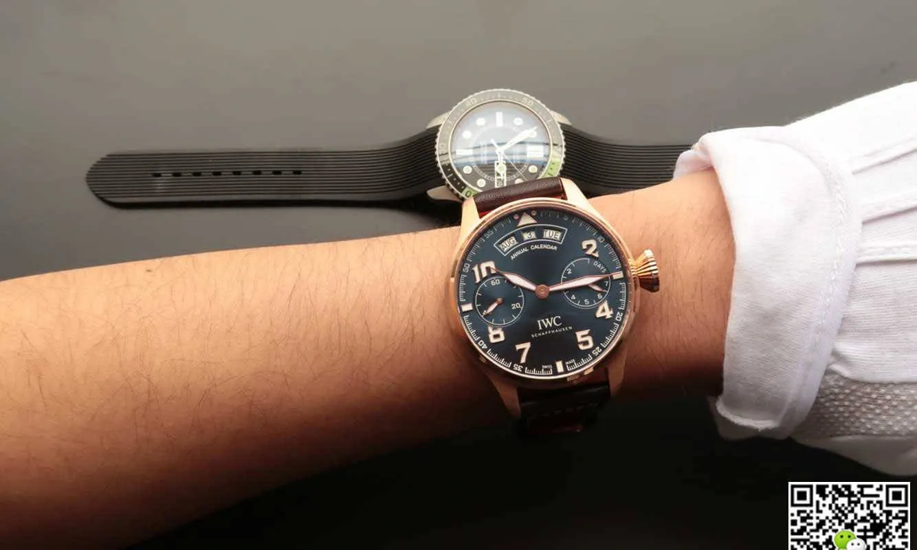IWC Pilot IW502701 ZF Factory 1:1 Best Edition Replica Watch Stainless Steel Bezel