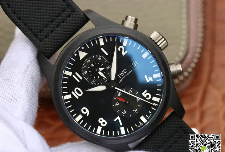 IWC Pilot TOP GUN IW389001 ZF Factory 1:1 Best Edition Replica Watch Ceramic Bezel