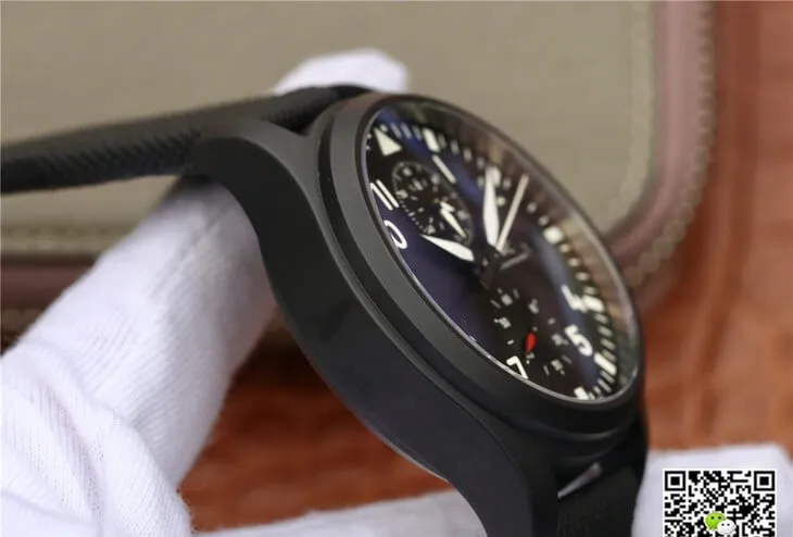 IWC Pilot TOP GUN IW389001 ZF Factory 1:1 Best Edition Replica Watch Ceramic Bezel