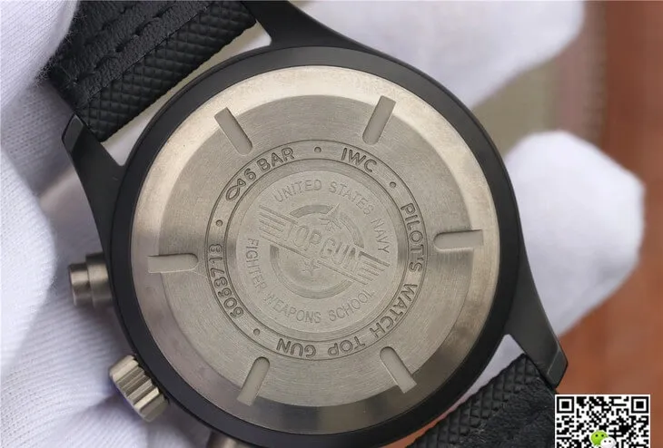 IWC Pilot TOP GUN IW389001 ZF Factory 1:1 Best Edition Replica Watch Ceramic Bezel