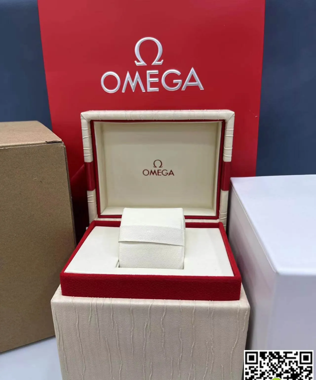 Women Omega 1:1 Best Edition Replica Watch Box
