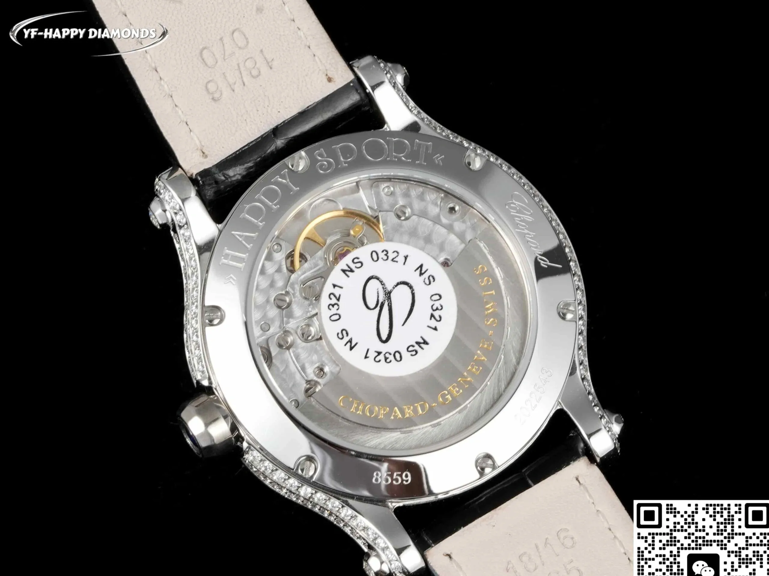 YF Factory Chopard HAPPY DIAMONDS 274891-1001 1:1 Best Edition Replica Watch