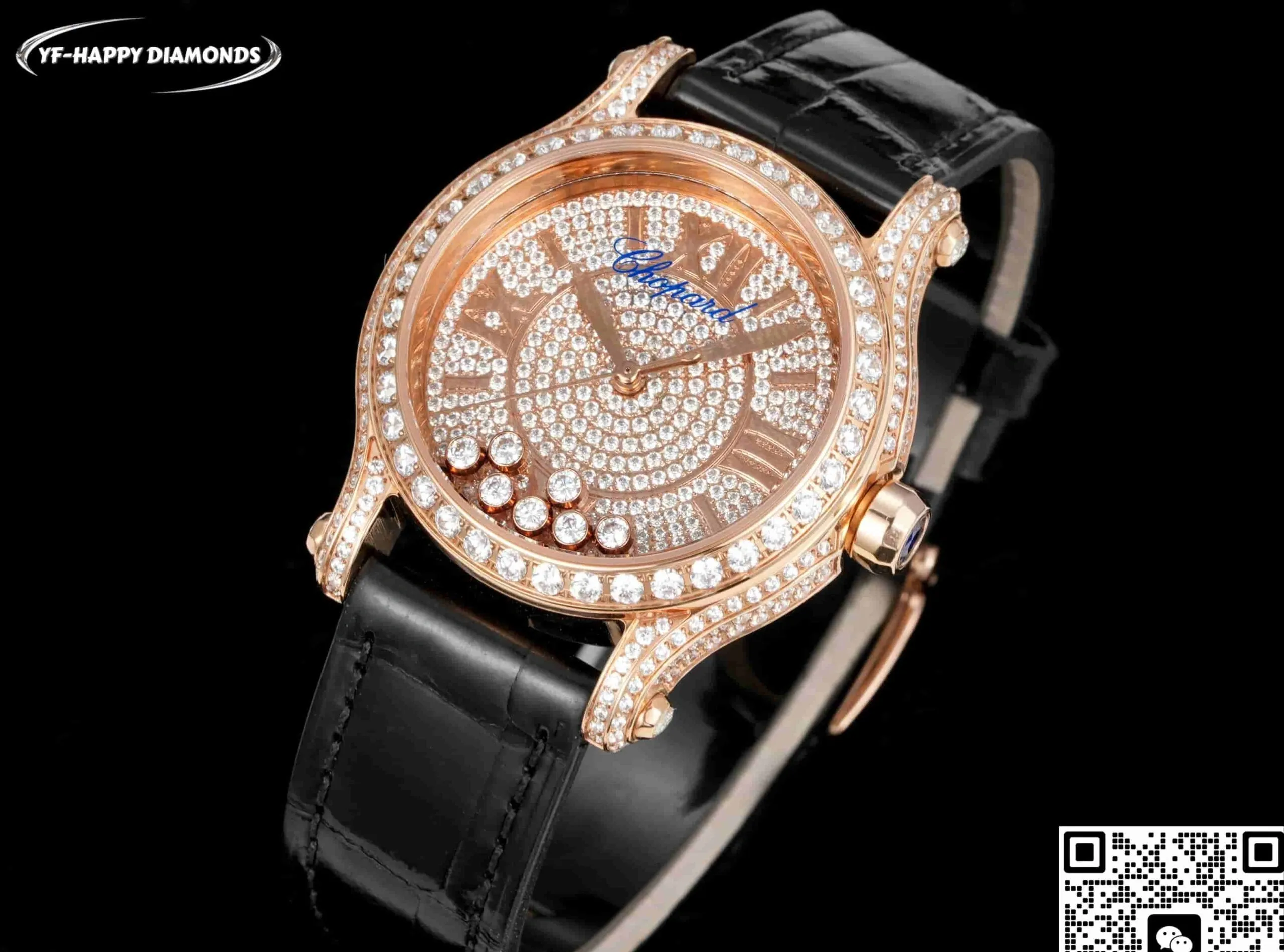 YF Factory Chopard HAPPY DIAMONDS 274891-5001 1:1 Best Edition Replica Watch