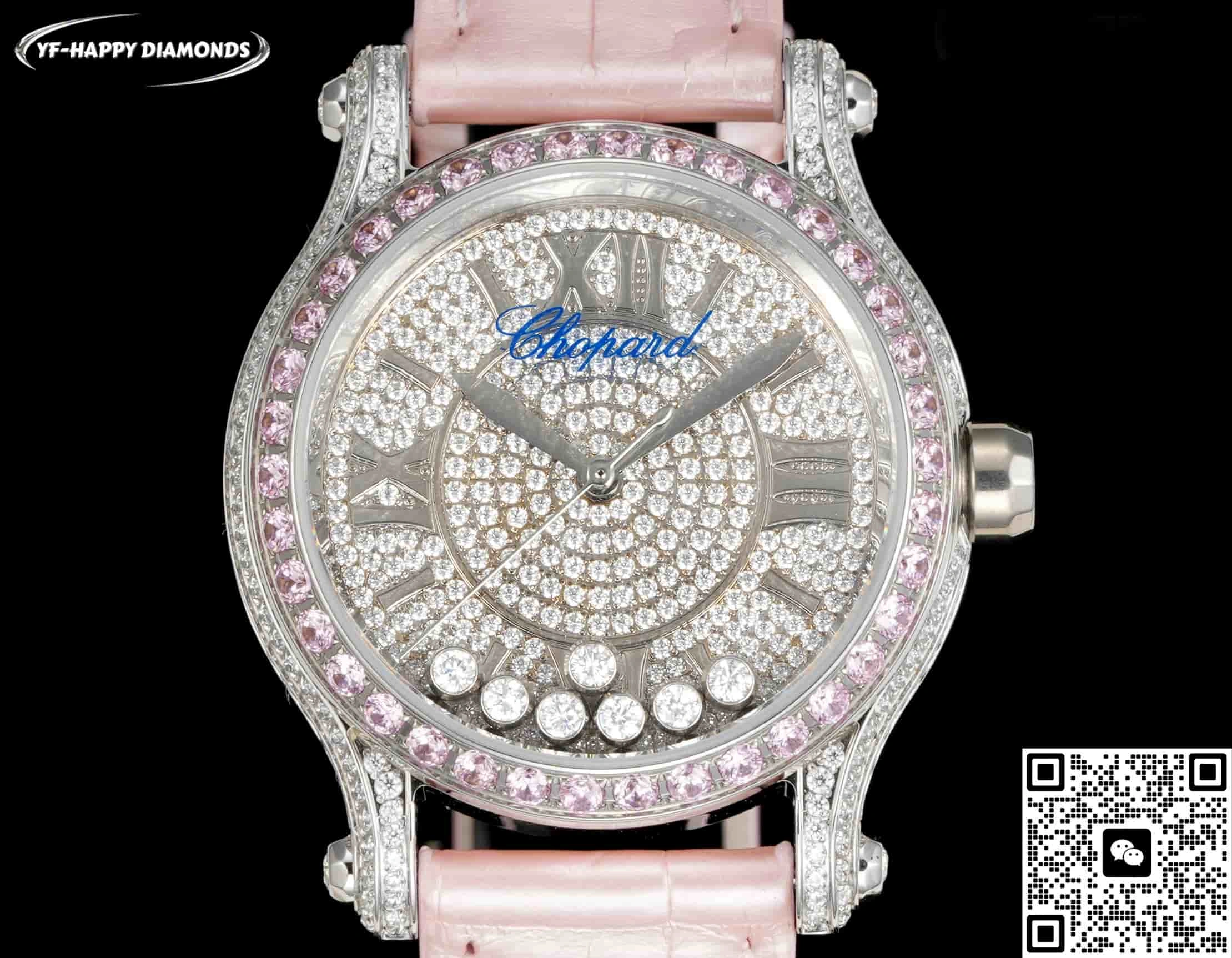 YF Factory Chopard HAPPY DIAMONDS 274891-9001 1:1 Best Edition Replica Watch