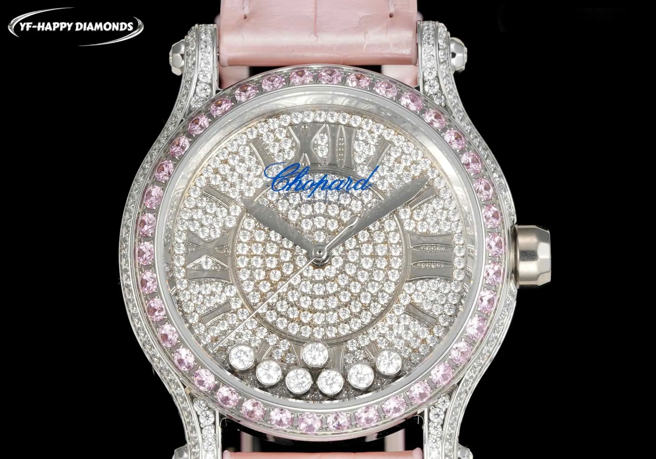 YF Factory Chopard HAPPY DIAMONDS 274891-9001 1:1 Best Edition Replica Watch