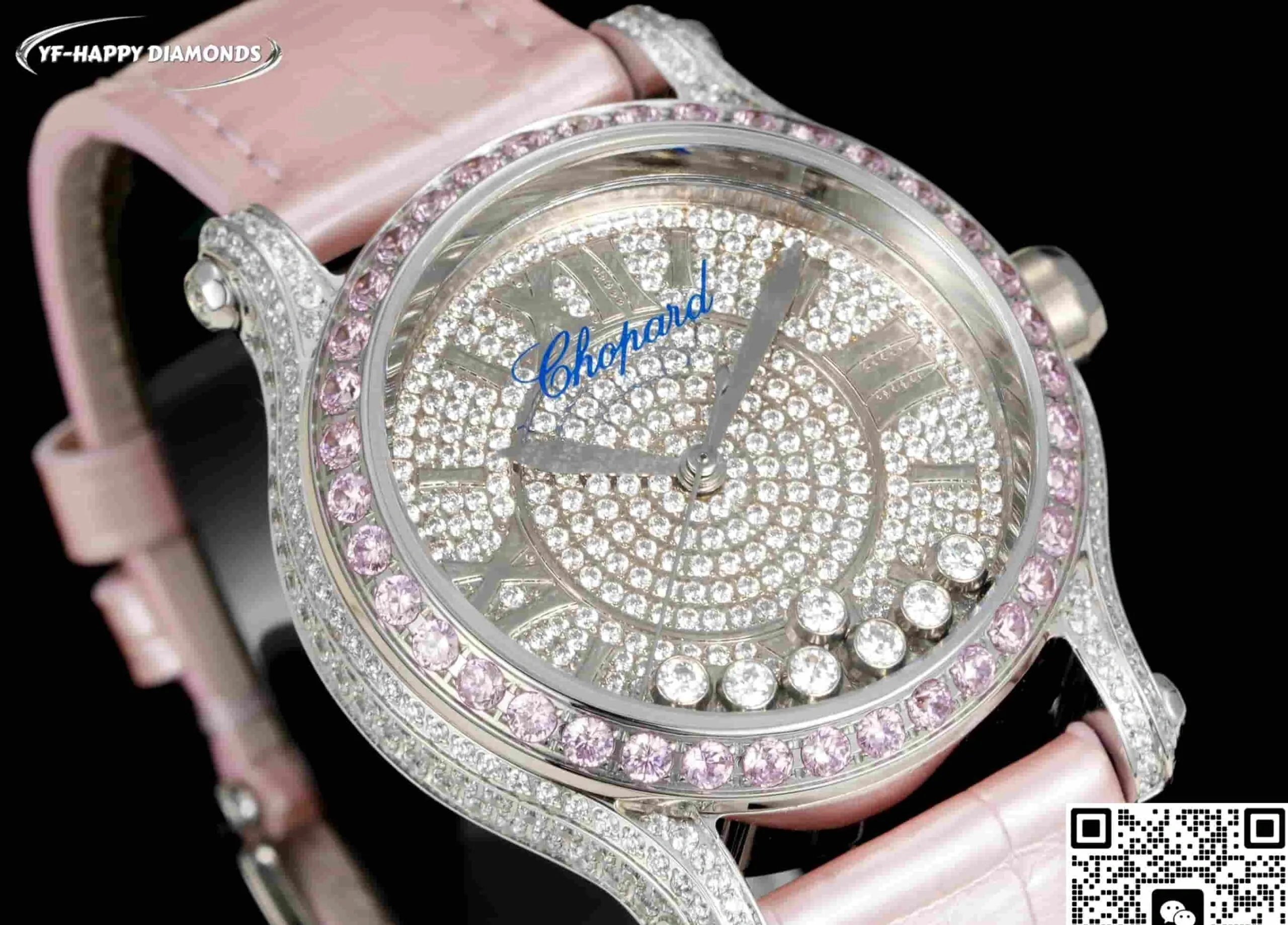 YF Factory Chopard HAPPY DIAMONDS 274891-9001 1:1 Best Edition Replica Watch