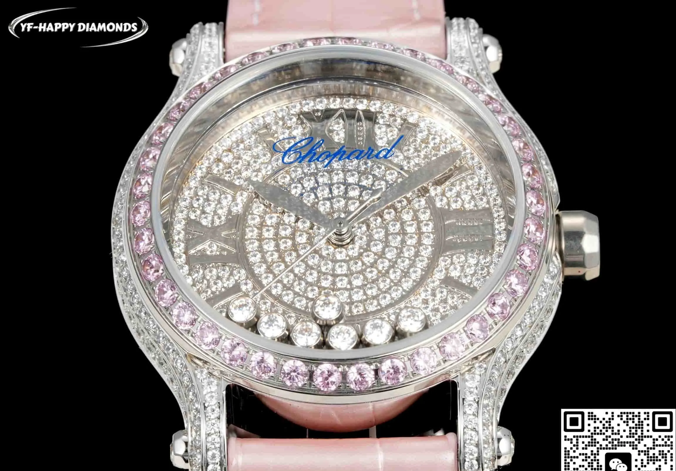 YF Factory Chopard HAPPY DIAMONDS 274891-9001 1:1 Best Edition Replica Watch