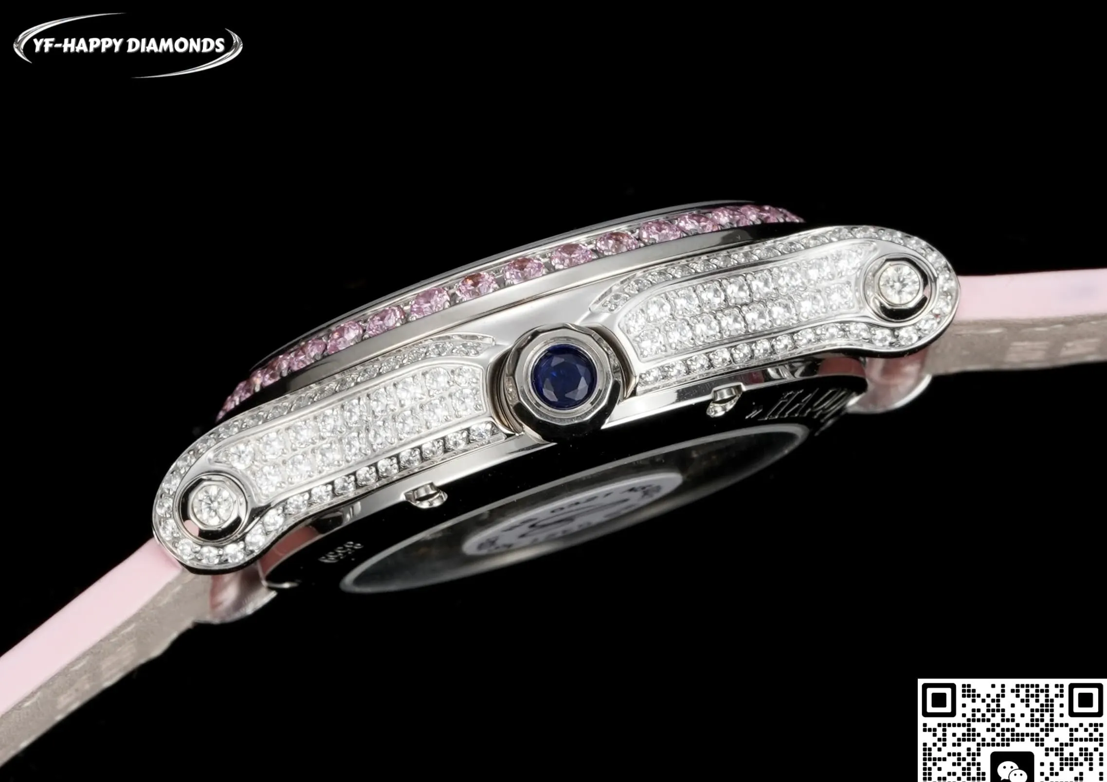YF Factory Chopard HAPPY DIAMONDS 274891-9001 1:1 Best Edition Replica Watch