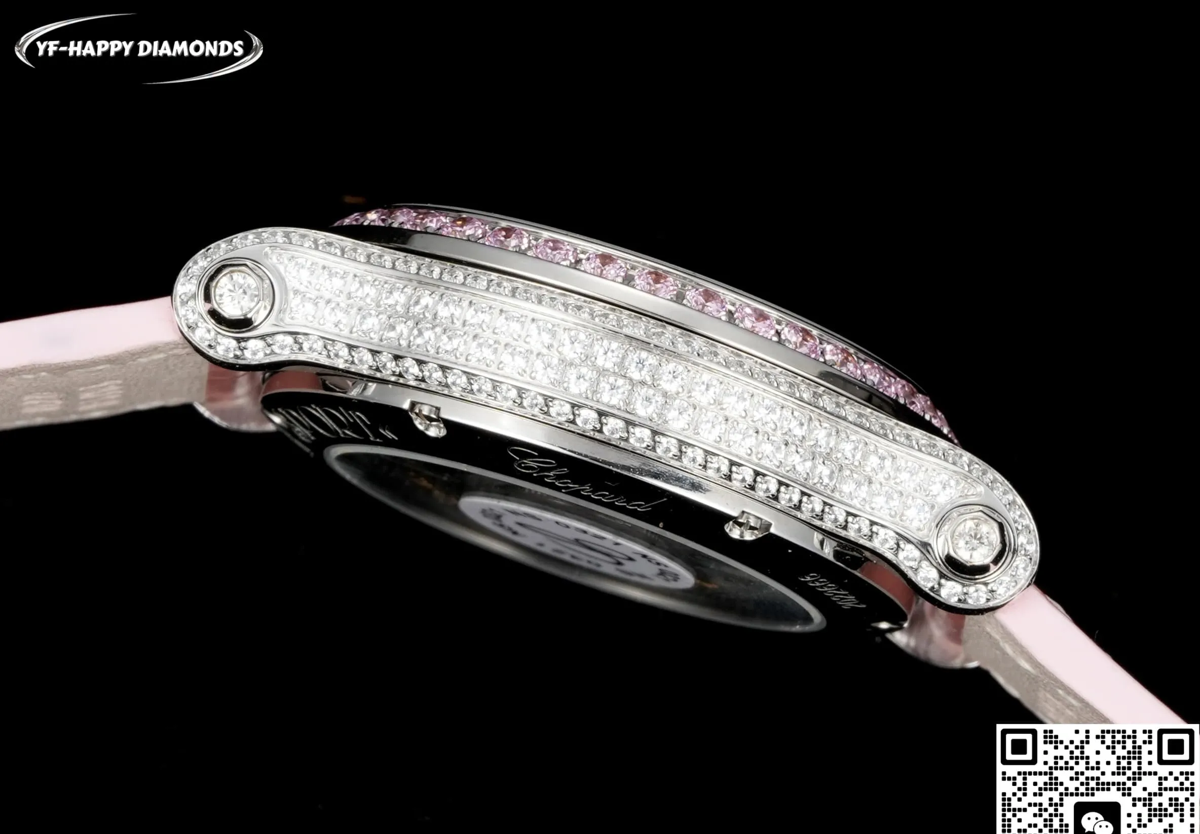 YF Factory Chopard HAPPY DIAMONDS 274891-9001 1:1 Best Edition Replica Watch