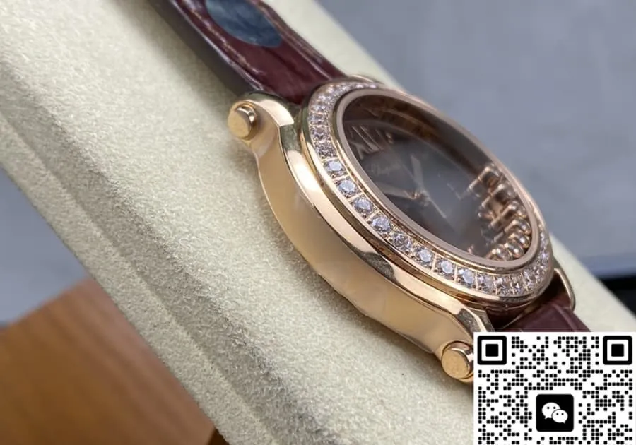 YF Factory Chopard HAPPY DIAMONDS 277473-5008 1:1 Best Edition Replica Watch