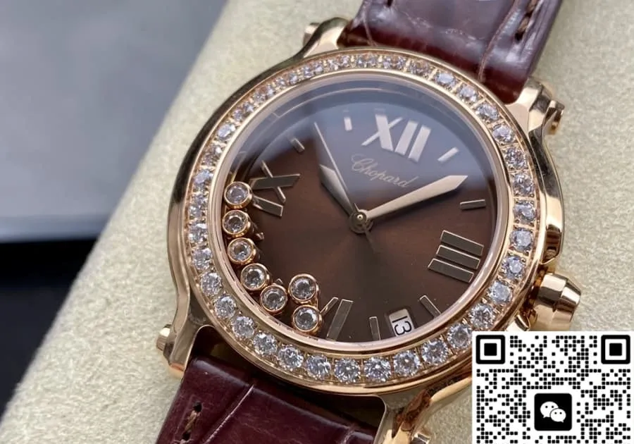 YF Factory Chopard HAPPY DIAMONDS 277473-5008 1:1 Best Edition Replica Watch