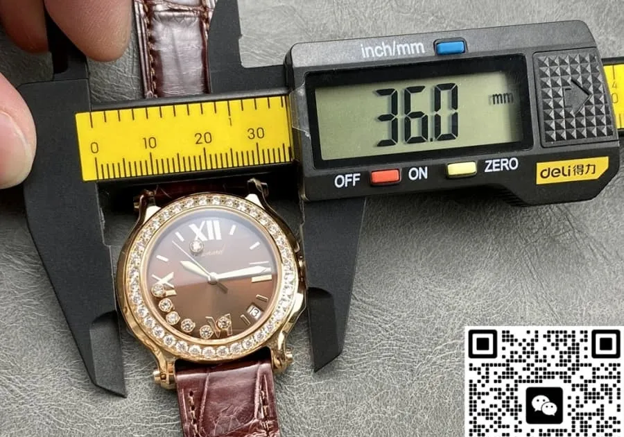 YF Factory Chopard HAPPY DIAMONDS 277473-5008 1:1 Best Edition Replica Watch