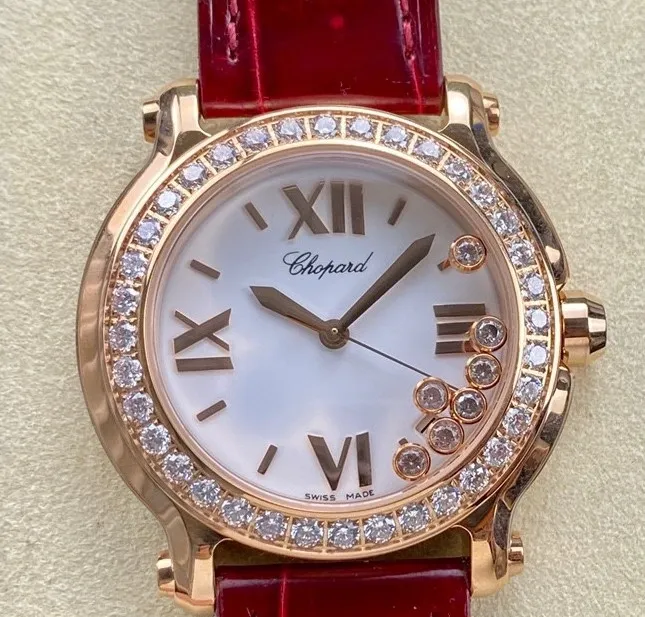 YF Factory Chopard HAPPY DIAMONDS 277473-5009 1:1 Best Edition Replica Watch