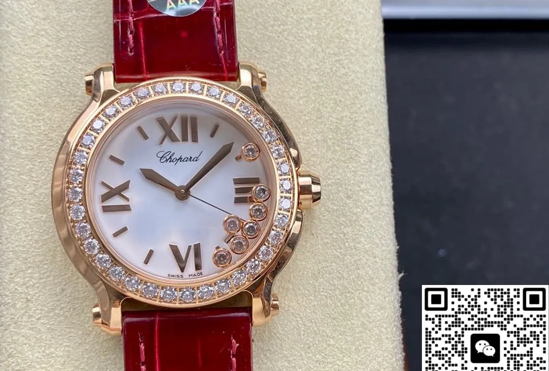 YF Factory Chopard HAPPY DIAMONDS 277473-5009 1:1 Best Edition Replica Watch