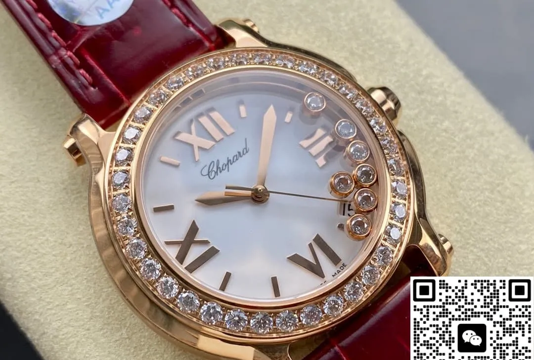 YF Factory Chopard HAPPY DIAMONDS 277473-5009 1:1 Best Edition Replica Watch
