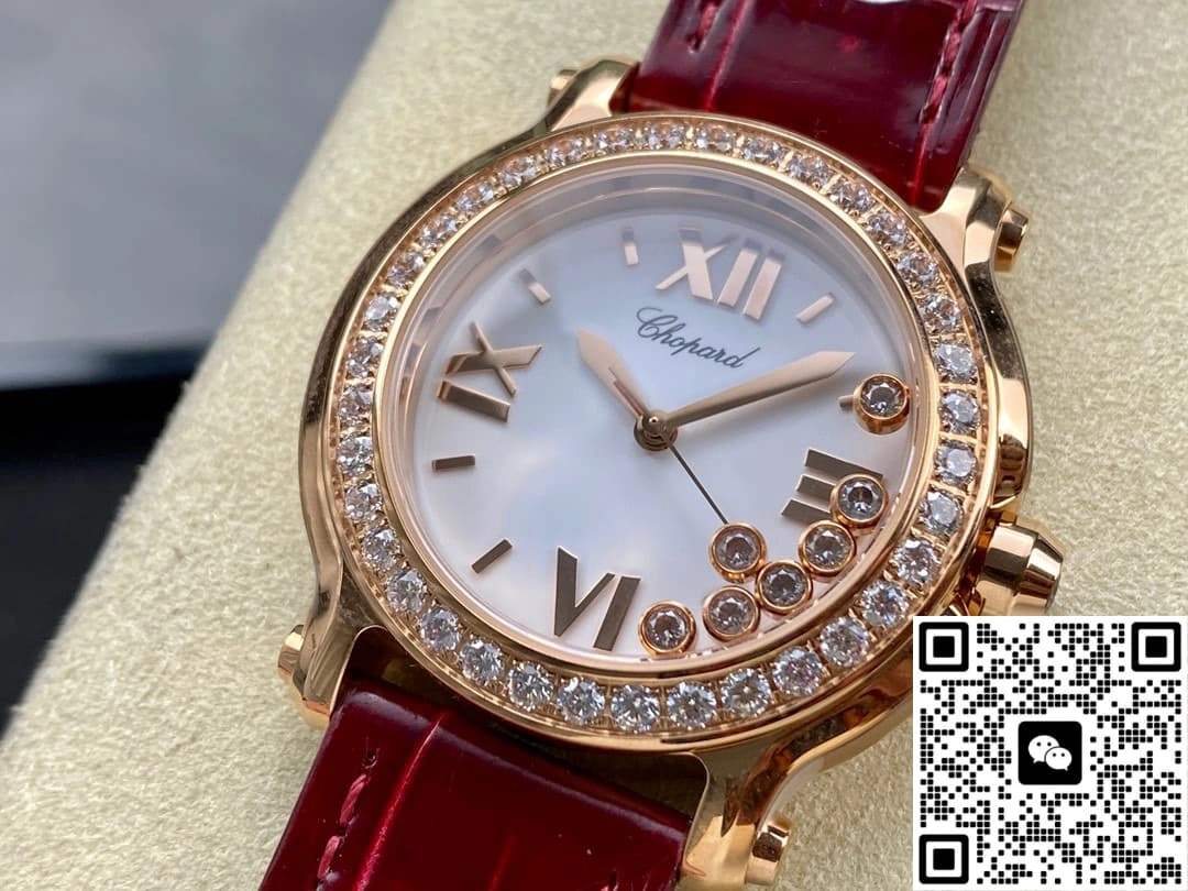 YF Factory Chopard HAPPY DIAMONDS 277473-5009 1:1 Best Edition Replica Watch