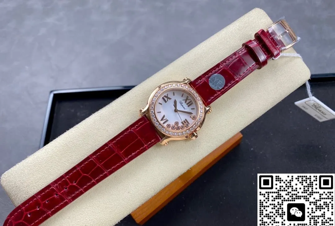 YF Factory Chopard HAPPY DIAMONDS 277473-5009 1:1 Best Edition Replica Watch