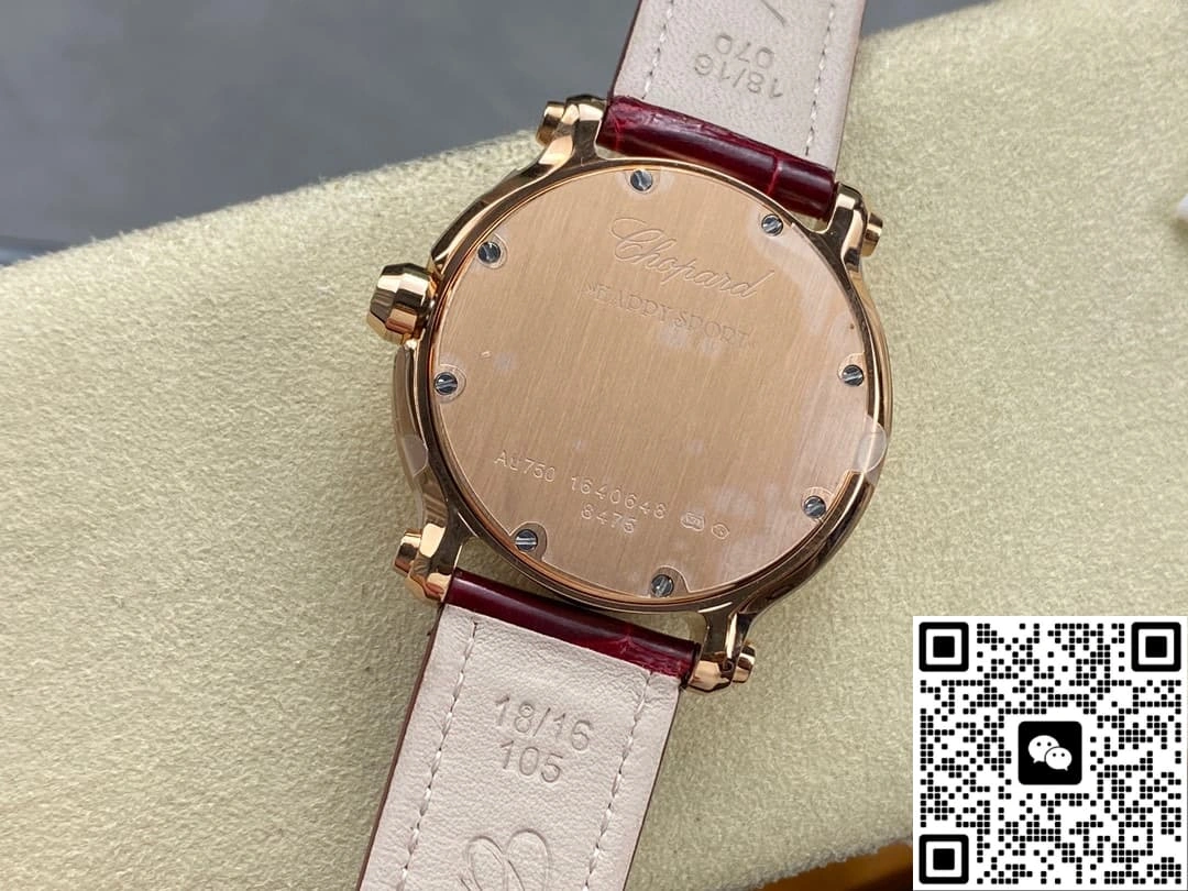 YF Factory Chopard HAPPY DIAMONDS 277473-5009 1:1 Best Edition Replica Watch