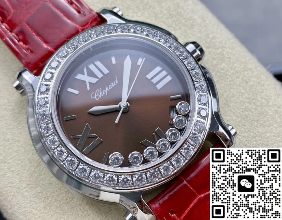 YF Factory Chopard HAPPY DIAMONDS 277473-5010 1:1 Best Edition Replica Watch