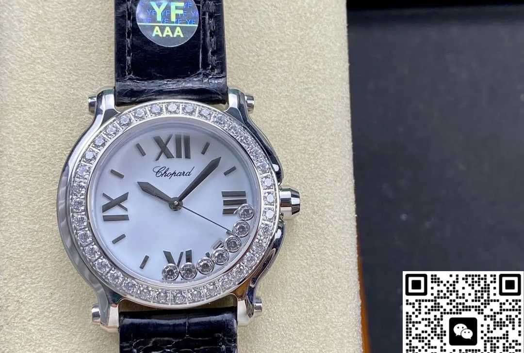 YF Factory Chopard HAPPY DIAMONDS 278475-3037 1:1 Best Edition Replica Watch
