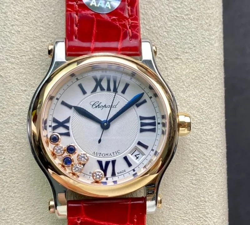 YF Factory Chopard Happy Sports Diamonds 1:1 Best Edition Replica Watch