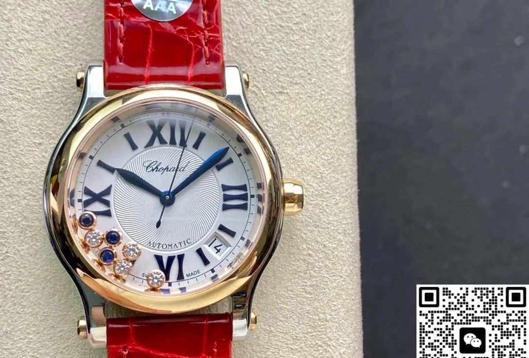 YF Factory Chopard Happy Sports Diamonds 1:1 Best Edition Replica Watch