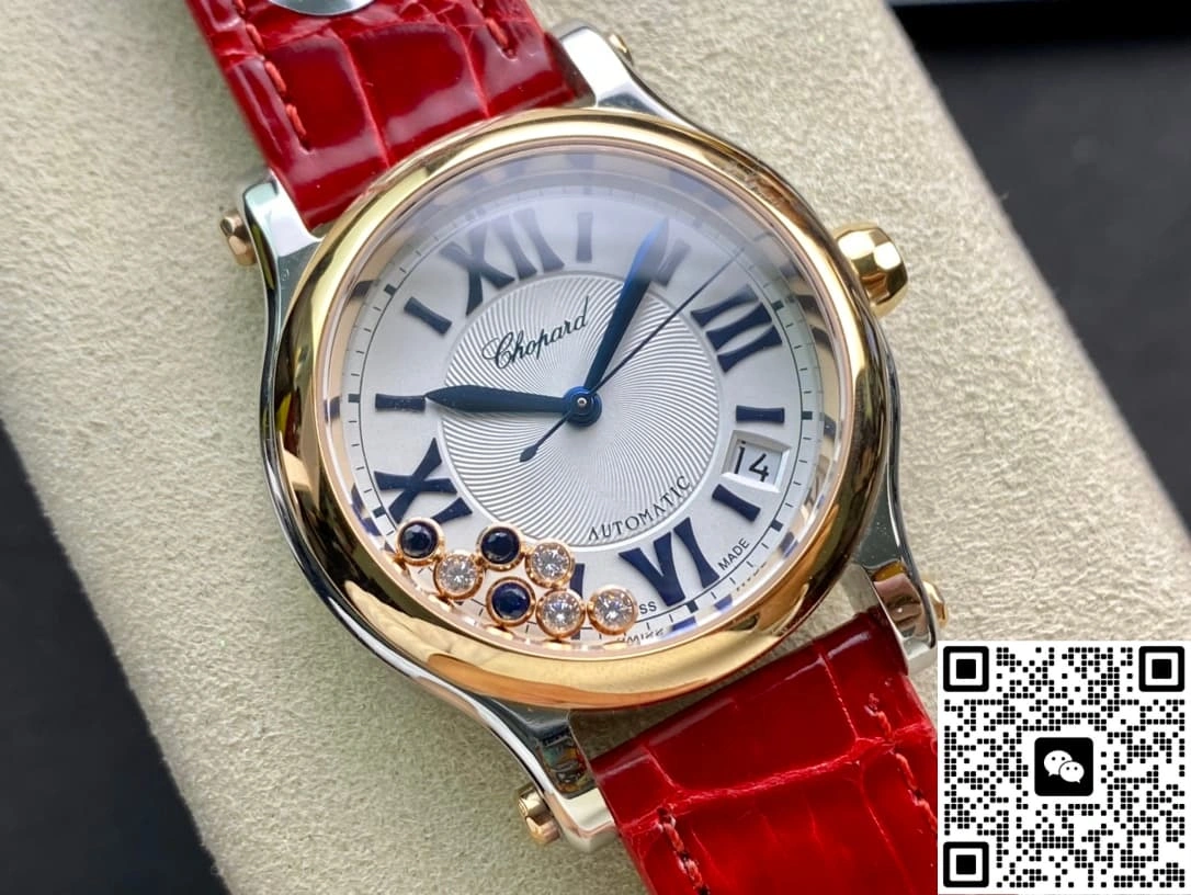 YF Factory Chopard Happy Sports Diamonds 1:1 Best Edition Replica Watch