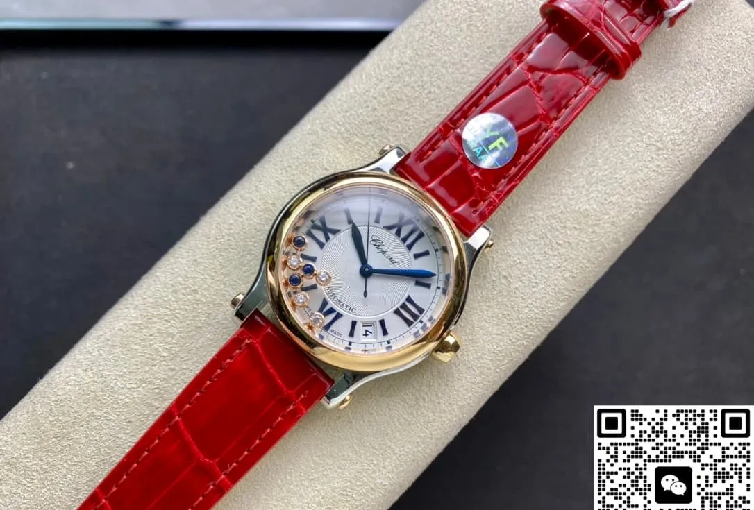 YF Factory Chopard Happy Sports Diamonds 1:1 Best Edition Replica Watch